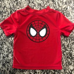 Marvel Spiderman Rashguard Top Size 12-18 Month